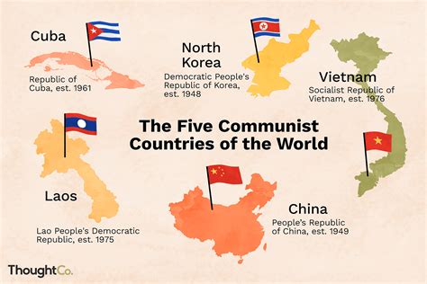 what counties in china are communist